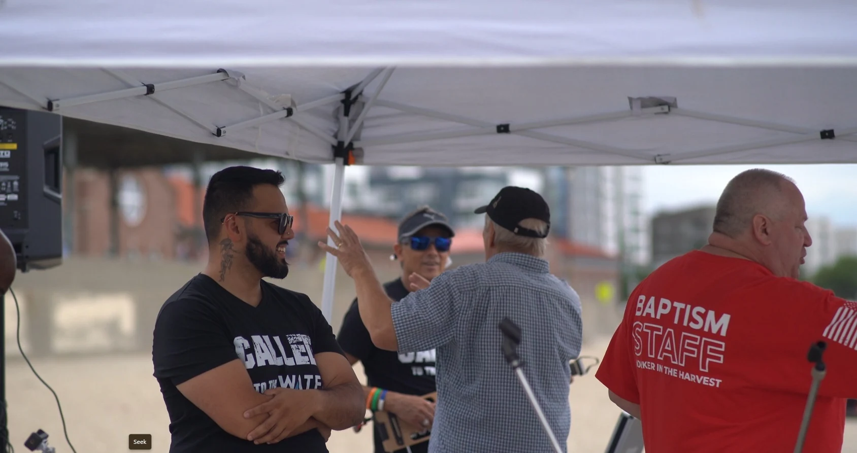 Revere Beach baptism event, August 30, 2026, moment 8
