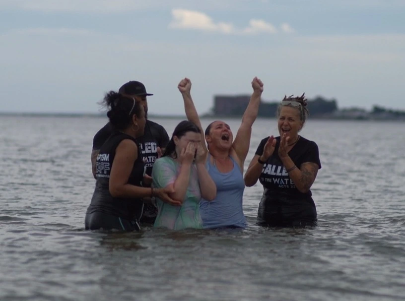 Revere Beach baptism event, August 30, 2026, moment 12