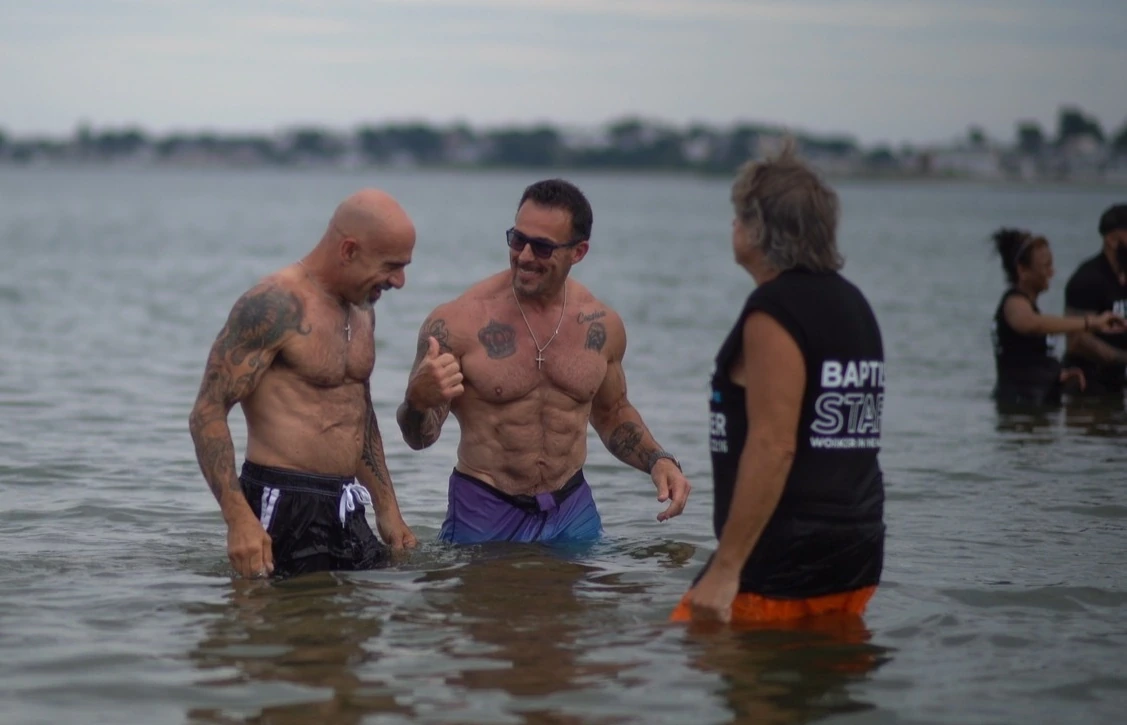 Revere Beach baptism event, August 30, 2026, moment 18