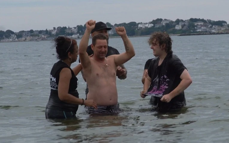Revere Beach baptism event, August 30, 2026, moment 27
