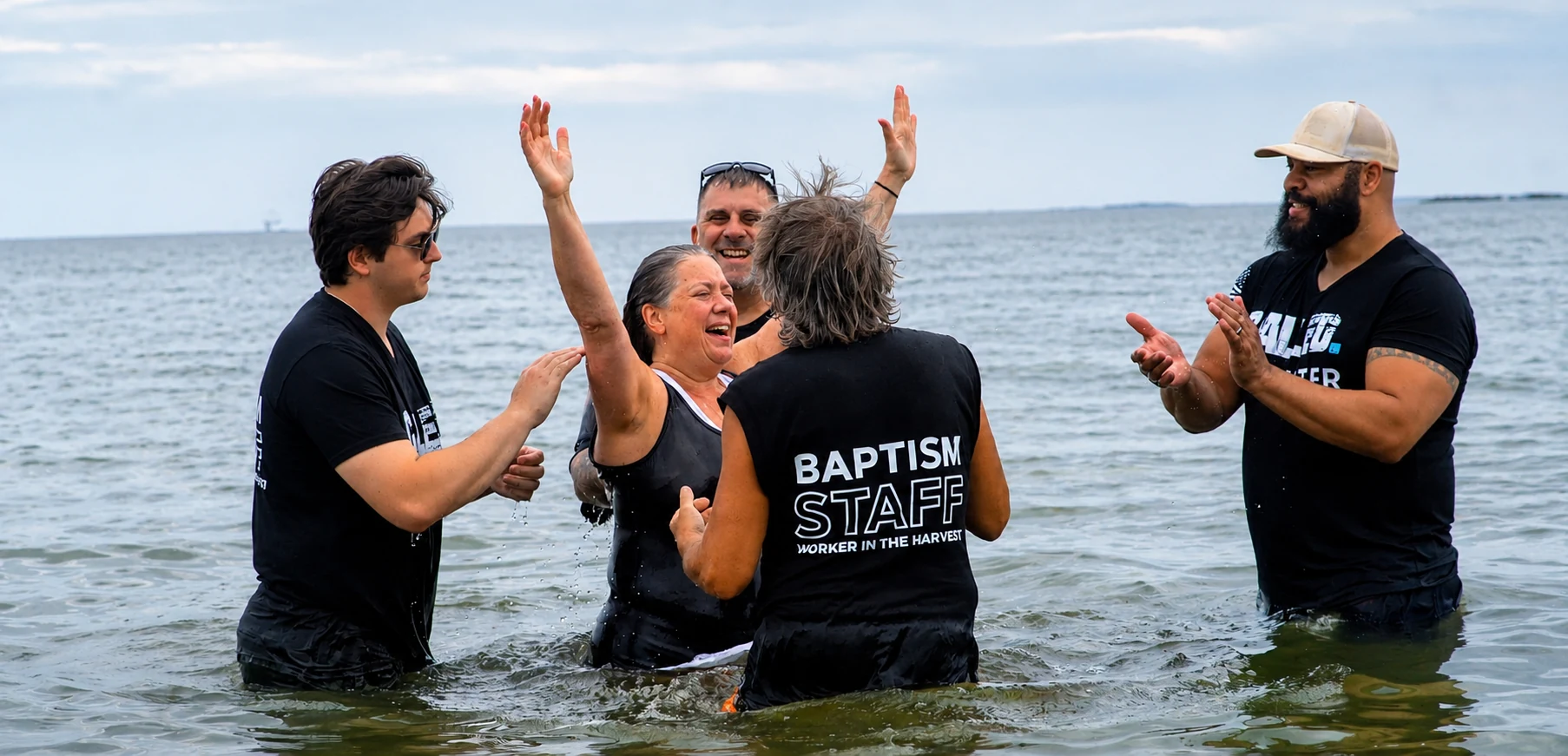 Revere Beach baptism event, August 30, 2026, moment 46